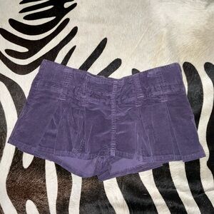 Free people  corduroy, mini micro skort skirt